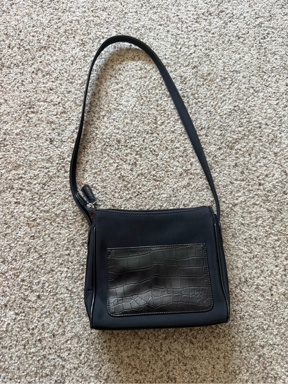 Black Charter Club Shoulder Bag